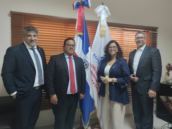 EMBAJADA AMERICANA  SE COMPROMETE A ELABORAR UN PLAN DE ASISTENCIA TÉCNICA PARA LA OCABID ANTE LOS DESAFÍOS DE LA  LEY 340-22